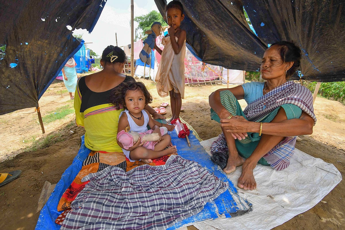 PTI : Assam Floods 2024 |